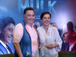 Taapsee Pannu and Rishi Kapoor attend Mulk press conference in Delhi