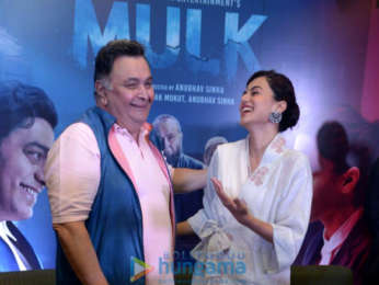 Taapsee Pannu and Rishi Kapoor attend Mulk press conference in Delhi