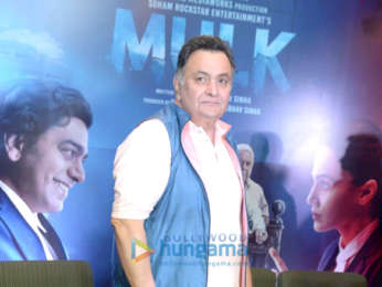 Taapsee Pannu and Rishi Kapoor attend Mulk press conference in Delhi