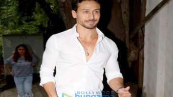 Tiger Shroff snapped at Sanjay Leela Bhansali’s house in Juhu