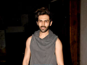 Varun Dhawan and Kartik Aaryan snapped outside the gym