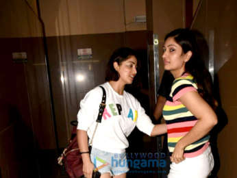 Yami Gautam with her sister spotted at PVR Juhu