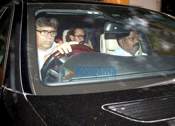 aamir khan spotted at his mothers house 2