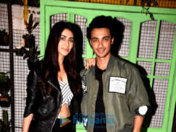Aayush Sharma and Warina Hussain snapped promoting ‘Loveratri’