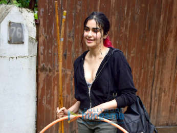 Adah Sharma spotted after rehearsals