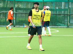 Aditya Roy Kapur snapped during soccer practice