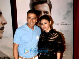 Akshay Kumar and Mouni Roy snapped promoting Gold