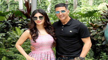 Akshay Kumar and Mouni Roy snapped in Kolkata