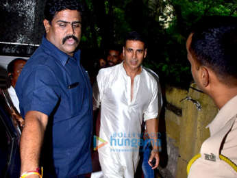 Akshay Kumar snapped post an ad shoot in Bandra