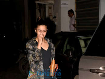 Alia Bhatt snapped after dance rehearsals in Andheri