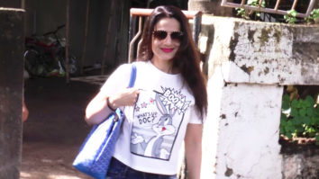 Ameesha Patel spotted at Kromakay salon in Juhu