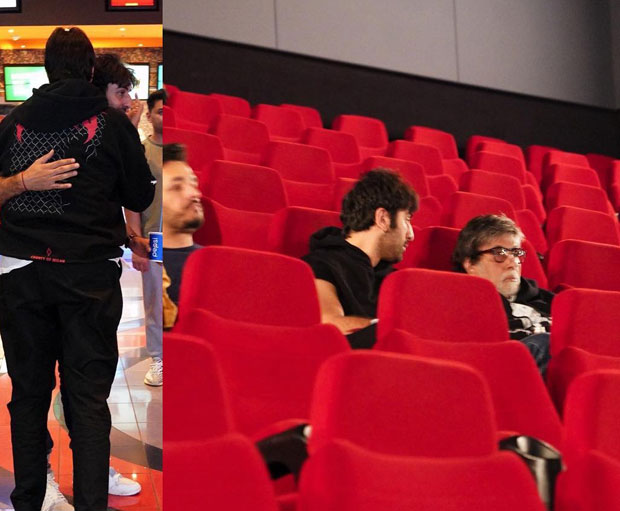 Amitabh Bachchan and Ranbir Kapoor take a break from Brahmastra shooting to watch Tom Cruise starrer Mission: Impossible - Fallout