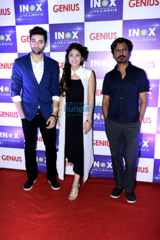 Anil Sharma, Utkarsh Sharma, Ishita Chauhan and Nawazuddin Siddiqui snapped at R City Mall during ‘Genius’ promotions