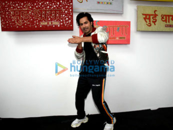 Anushka Sharma and Varun Dhawan grace the trailer launch of their film 'Sui Dhaaga – Made In India'