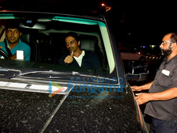 Arjun Rampal snapped at Bastian in Bandra