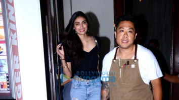 Athiya Shetty spotted at Bastian in Bandra