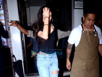 Athiya Shetty spotted at Bastian in Bandra