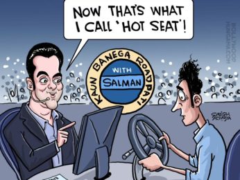 Bollywood Toons: Big B ready to fulfill Salman’s desire to host KBC!