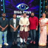 When Bigg Boss met Bigg Boss: Kamal Haasan meets Mohanlal on the sets of Bigg Boss Malayalam for Vishwaroopam 2 promotions