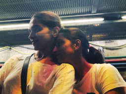 Boyfriend Ranveer Singh captures a cute moment between girlfriend Deepika Padukone and her sister Anisha Padukone