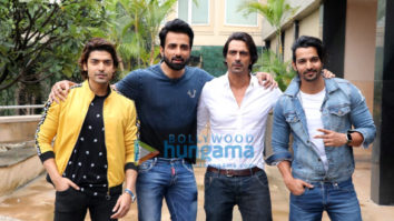 Cast of Paltan snapped promoting the film