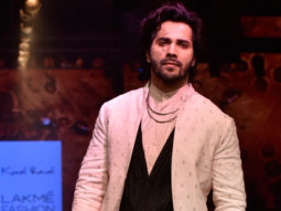 DASHING Varun Dhawan on RAMP for Kunal Rawal & Many Guest at Lakme Fashion Week Day 4