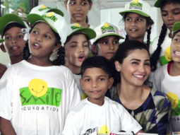 Daisy Shah spends time with Smile Foundation Children before her BIRTHDAY!!!