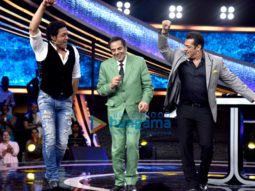Dharmendra and Bobby Deol promote Yamla Pagla Deewana Phir Se on Salman Khan’s Dus Ka Dum