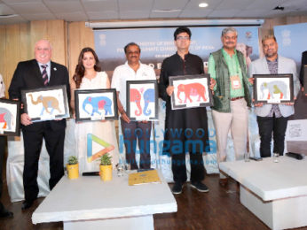 Dia Mirza graces for Elephant day in Delhi