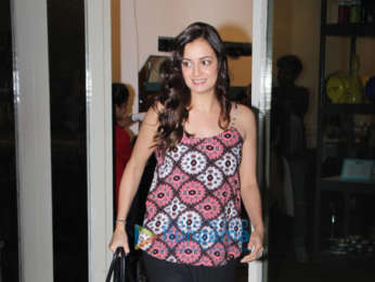 Dia Mirza spotted at BBlunt salon