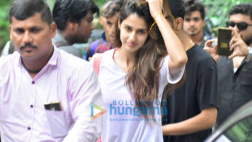 Disha Patani snapped after dance class in Bandra