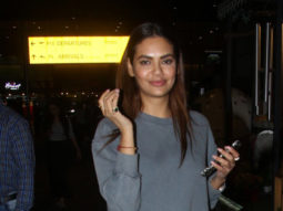 Esha Gupta spotted at the airport