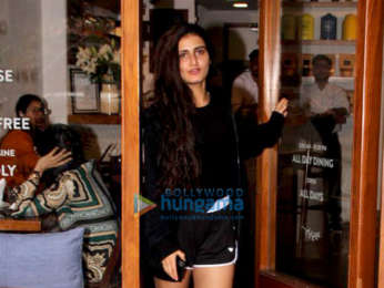Fatima Sana Shaikh spotted at Sequel Cafe in Bandra