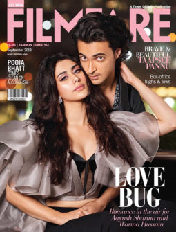 Warina Hussain, Aayush Sharma On The Cover Of Filmfare, September 2018