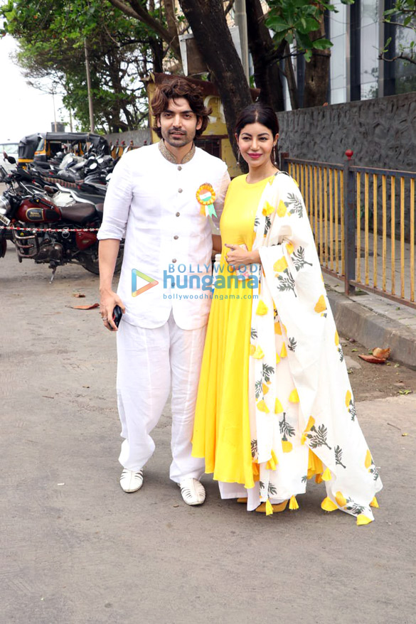 Gurmeet Choudhary and Debina Bonnerjee celebrate Independence Day