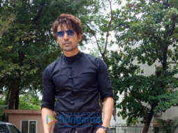 Gurmeet Choudhary snapped promoting Paltan