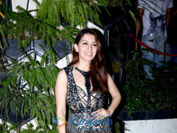 Hansika Motwani celebrates her birthday at Arth Bar