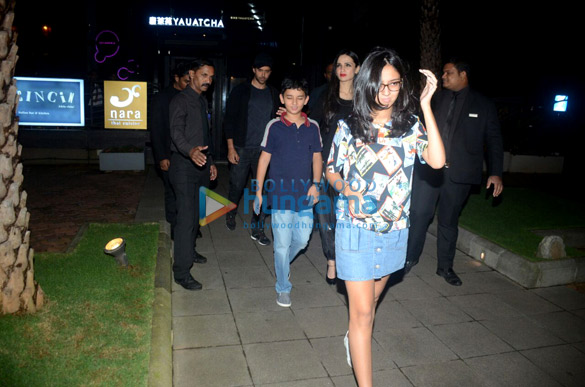 hrithik roshan sussanne khan and others snapped at yauatcha in bkc 4