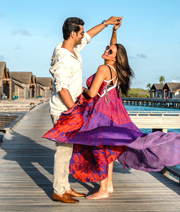 IN LOVE: Angad Bedi and Neha Dhupia take off on a fun-filled and romantic honeymoon [see pics]