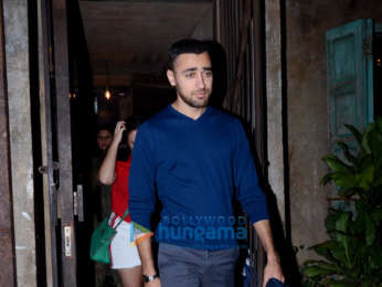 Imran Khan snapped at Pali Bhavan in Bandra