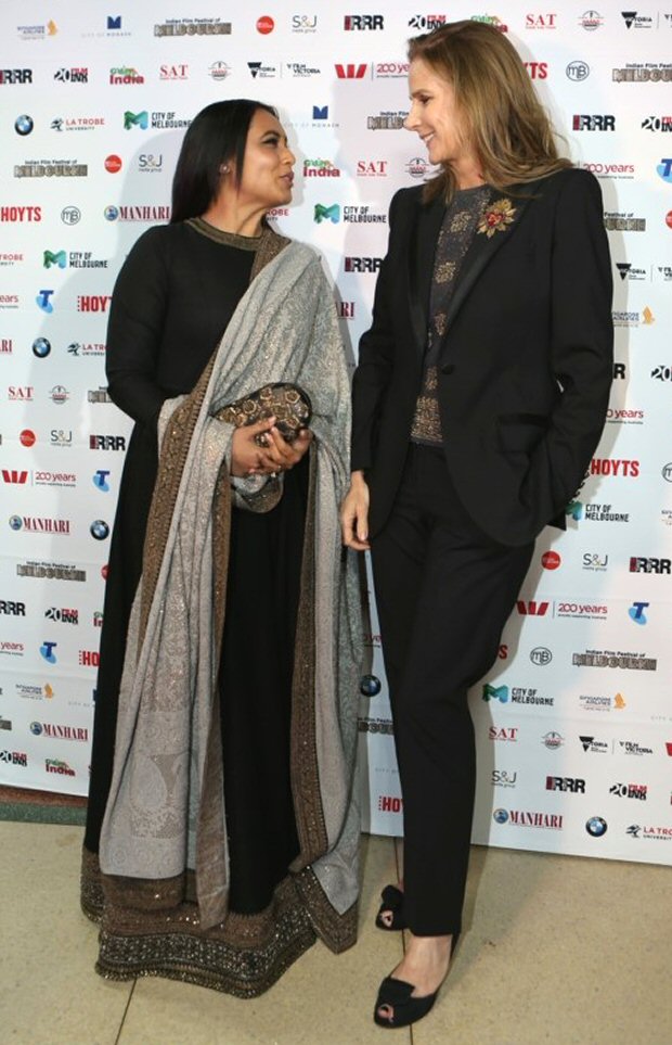 In pics: Rani Mukerji’s randezvous with Rachel Griffiths In pics: Rani Mukerji’s randezvous with Rachel Griffiths
