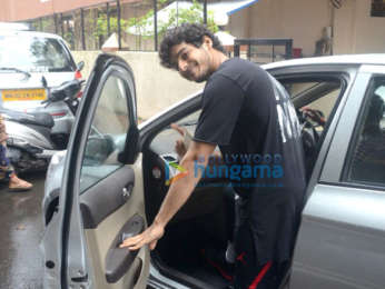 Ishaan Khatter snapped at the Matrix office in Bandra