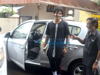 Ishaan Khatter snapped at the Matrix office in Bandra