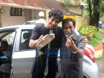 Ishaan Khatter snapped at the Matrix office in Bandra