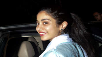 Janhvi Kapoor spotted at Bastian in Bandra