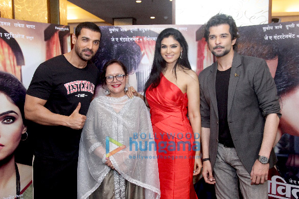 John Abraham snapped promoting his Marathi film at Sun N Sand John Abraham snapped promoting his Marathi film at Sun N Sand