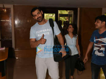 John Abraham snapped in Juhu