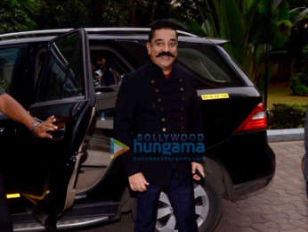 Kamal Haasan snapped promoting his film Vishwaroopam 2 on sets Indian Idol 10