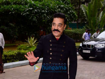 Kamal Haasan snapped promoting his film Vishwaroopam 2 on sets Indian Idol 10