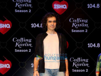 Karan Johar and Neha Dhupia snapped on sets of Calling Karan Season 2